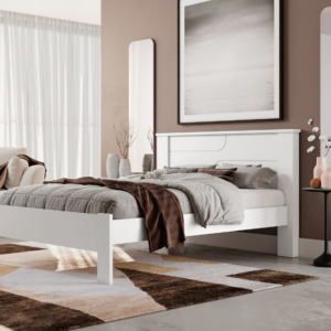Cama Pérola Casal Branca