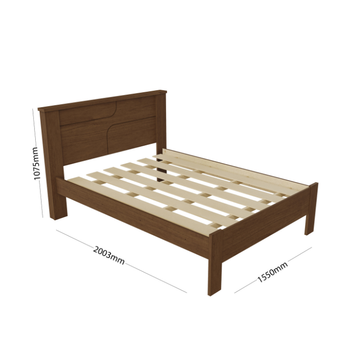 Cama Pérola Casal Cacau - Imagem 5